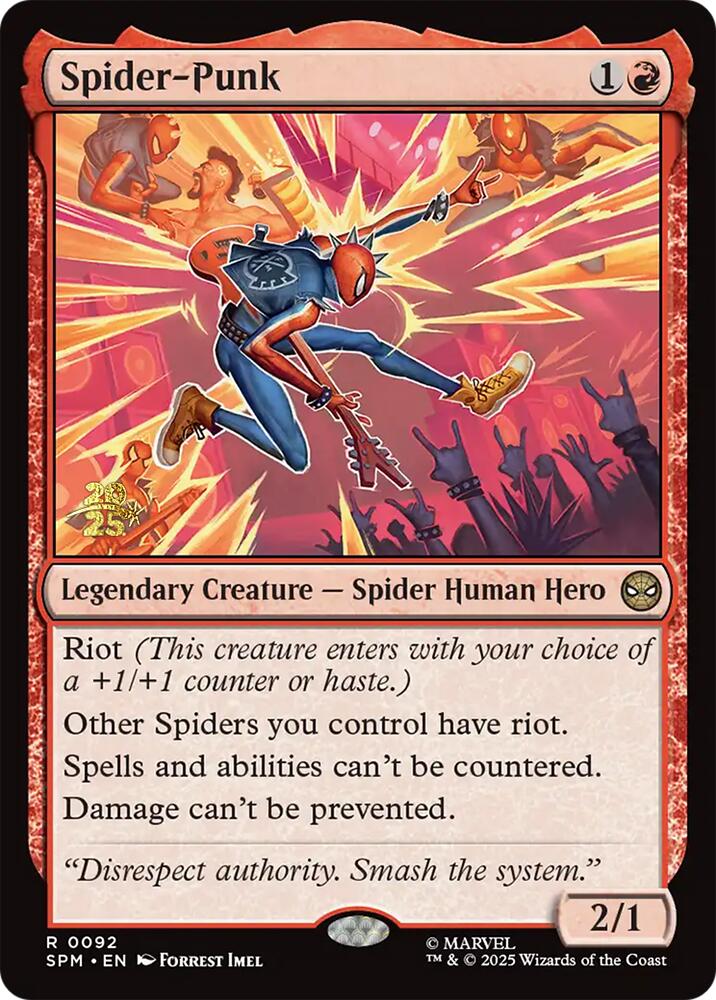 Spider-Punk [Marvel's Spider-Man Prerelease Promos] | Gear Gaming Bentonville