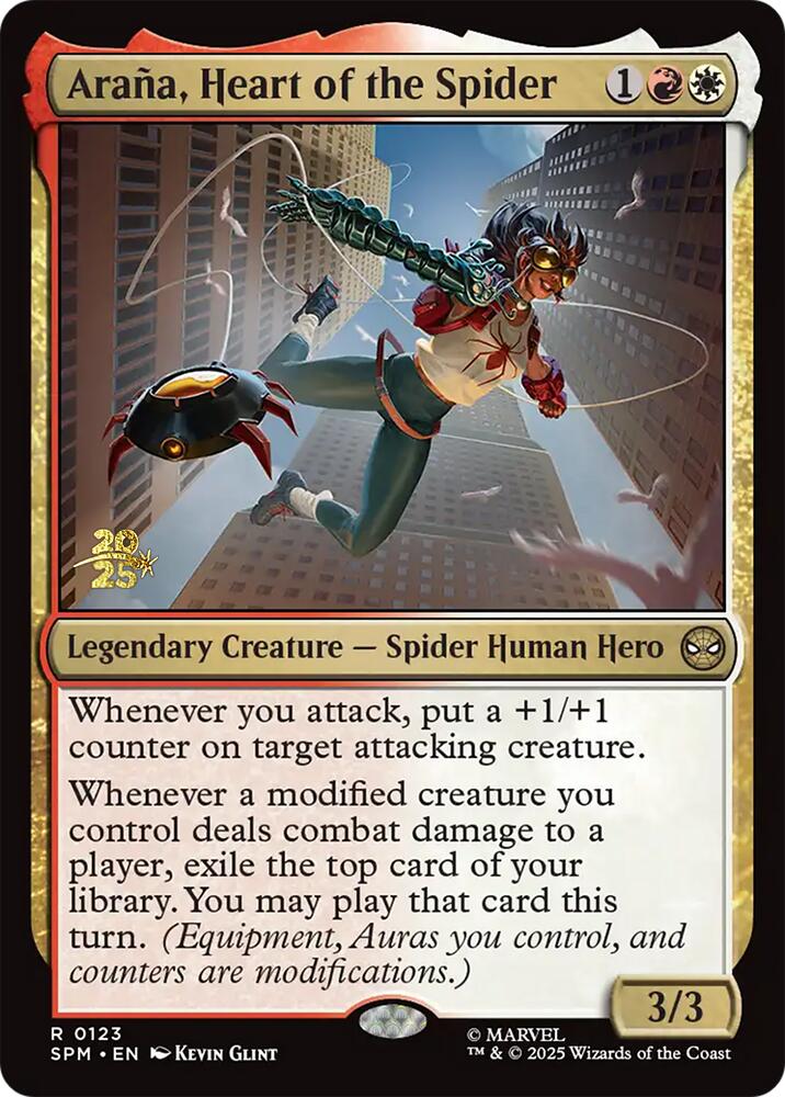 Arana, Heart of the Spider [Marvel's Spider-Man Prerelease Promos] | Gear Gaming Bentonville