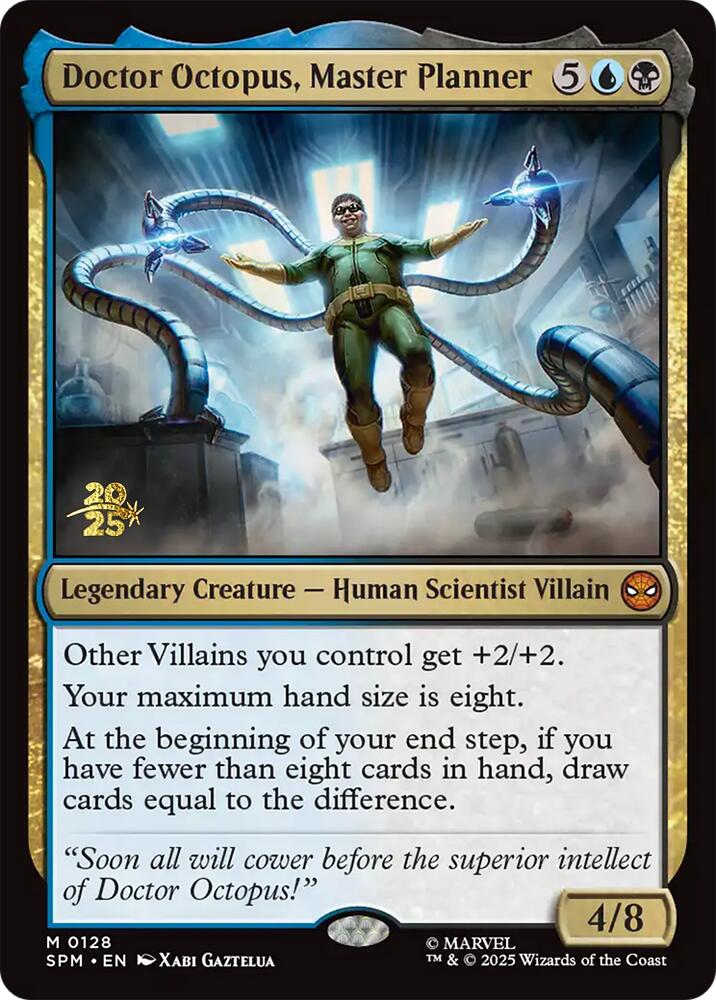 Doctor Octopus, Master Planner [Marvel's Spider-Man Prerelease Promos] | Gear Gaming Bentonville