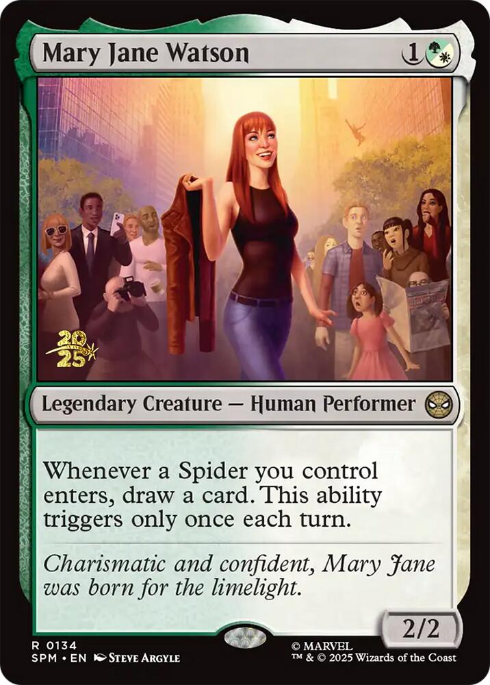 Mary Jane Watson [Marvel's Spider-Man Prerelease Promos] | Gear Gaming Bentonville