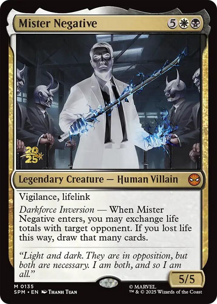 Mister Negative [Marvel's Spider-Man Prerelease Promos] | Gear Gaming Bentonville