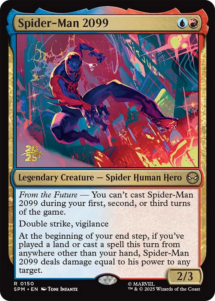 Spider-Man 2099 [Marvel's Spider-Man Prerelease Promos] | Gear Gaming Bentonville