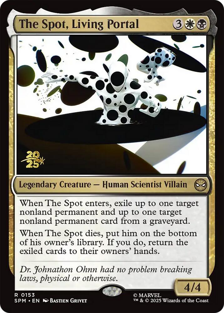 The Spot, Living Portal [Marvel's Spider-Man Prerelease Promos] | Gear Gaming Bentonville