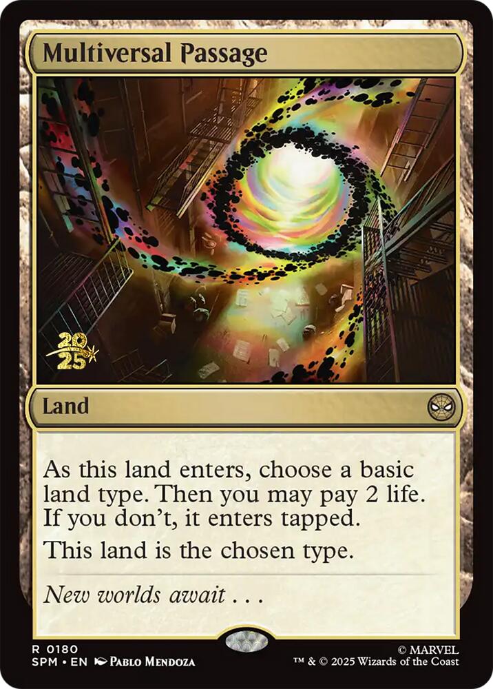 Multiversal Passage [Marvel's Spider-Man Prerelease Promos] | Gear Gaming Bentonville