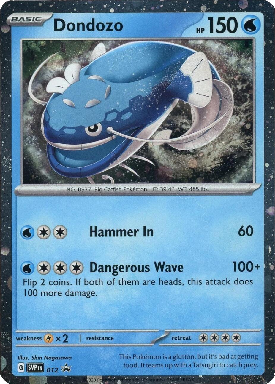 Dondozo (012) (Cosmos Holo) [Scarlet & Violet: Black Star Promos] | Gear Gaming Bentonville