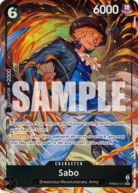 Sabo - PRB02-014 (Alternate Art) [Premium Booster -The Best- Vol. 2] | Gear Gaming Bentonville