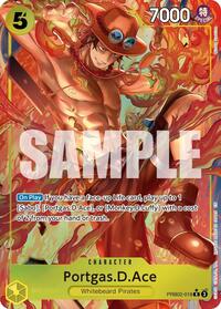 Portgas.D.Ace - PRB02-018 (Alternate Art) [Premium Booster -The Best- Vol. 2] | Gear Gaming Bentonville