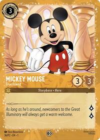Mickey Mouse - True Friend (Puzzle Promo) (36) [Disney Lorcana Promo Cards] | Gear Gaming Bentonville