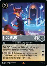 Nick Wilde - Persistent Investigator (187/204) [Whispers in the Well] | Gear Gaming Bentonville