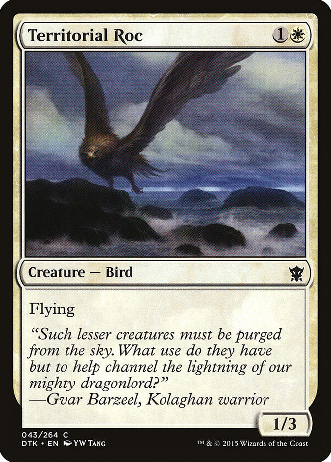Territorial Roc [Dragons of Tarkir] | Gear Gaming Bentonville