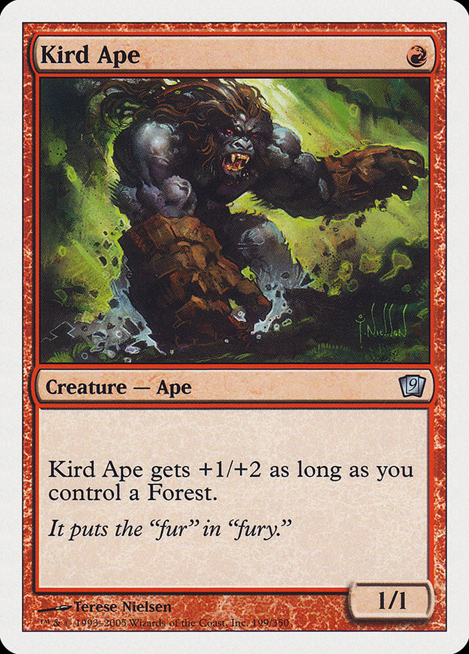 Kird Ape (9th Edition) [Oversize Cards] | Gear Gaming Bentonville