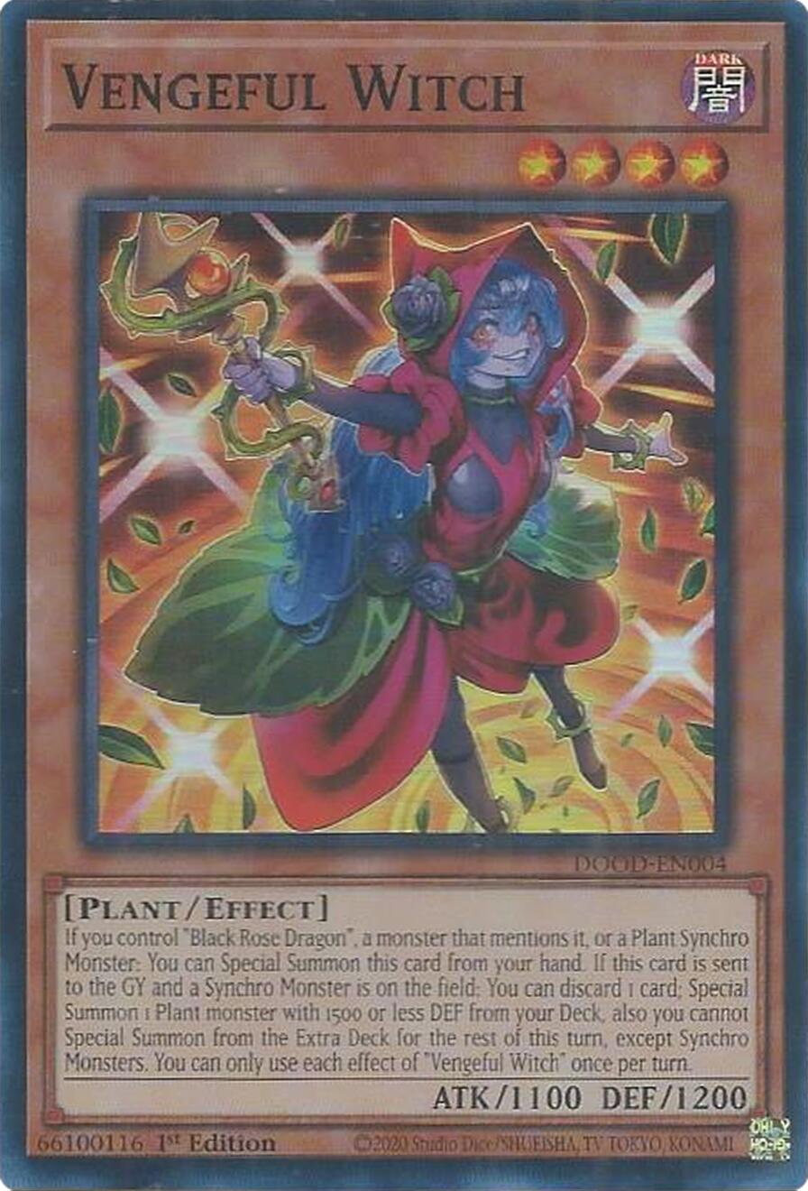 Vengeful Witch [DOOD-EN004] Super Rare | Gear Gaming Bentonville