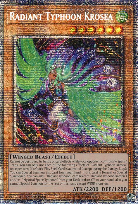 Radiant Typhoon Krosea (Starlight Rare) [DOOD-EN015] Starlight Rare | Gear Gaming Bentonville