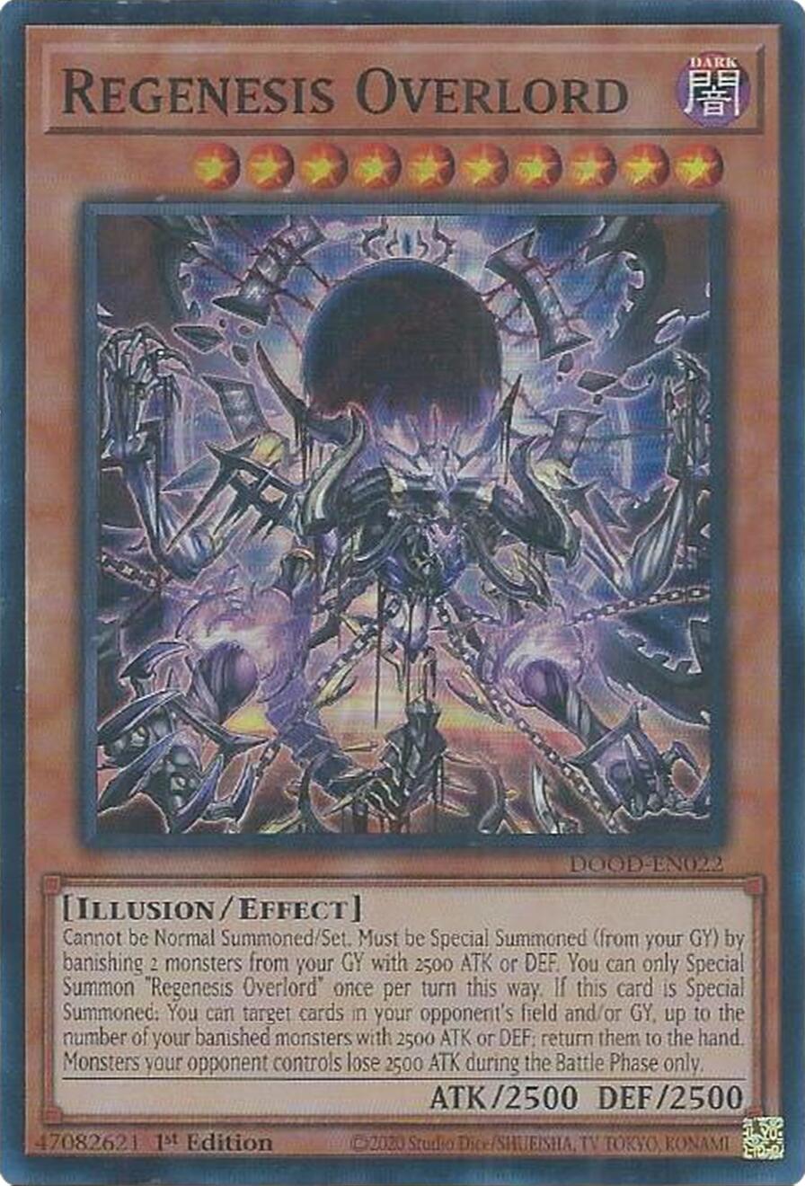 Regenesis Overlord [DOOD-EN022] Super Rare | Gear Gaming Bentonville