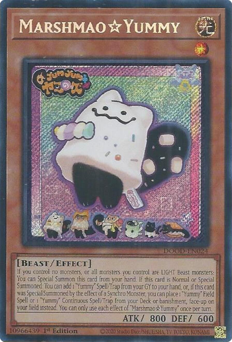 MarshmaoYummy [DOOD-EN024] Secret Rare | Gear Gaming Bentonville