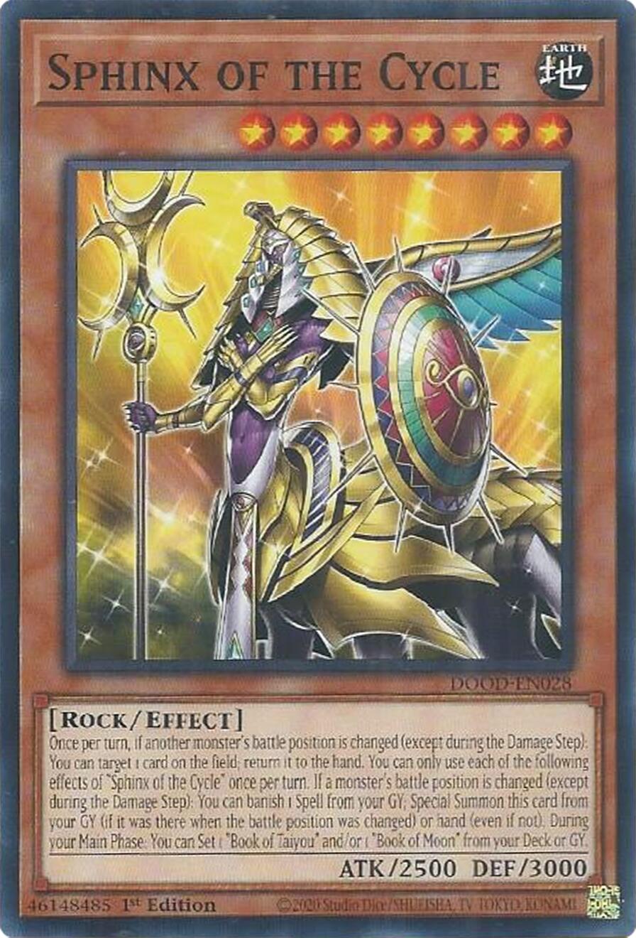Sphinx of the Cycle [DOOD-EN028] Common | Gear Gaming Bentonville