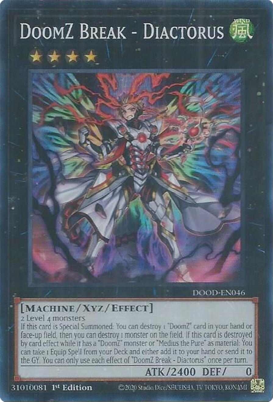 DoomZ Break - Diactorus [DOOD-EN046] Super Rare | Gear Gaming Bentonville