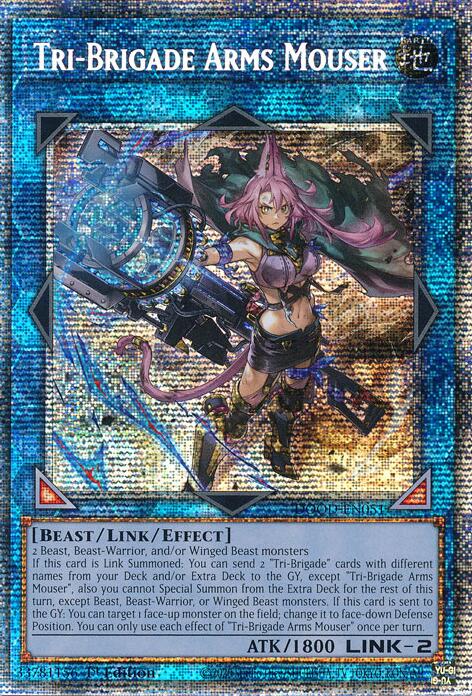 Tri-Brigade Arms Mouser (Starlight Rare) [DOOD-EN051] Starlight Rare | Gear Gaming Bentonville