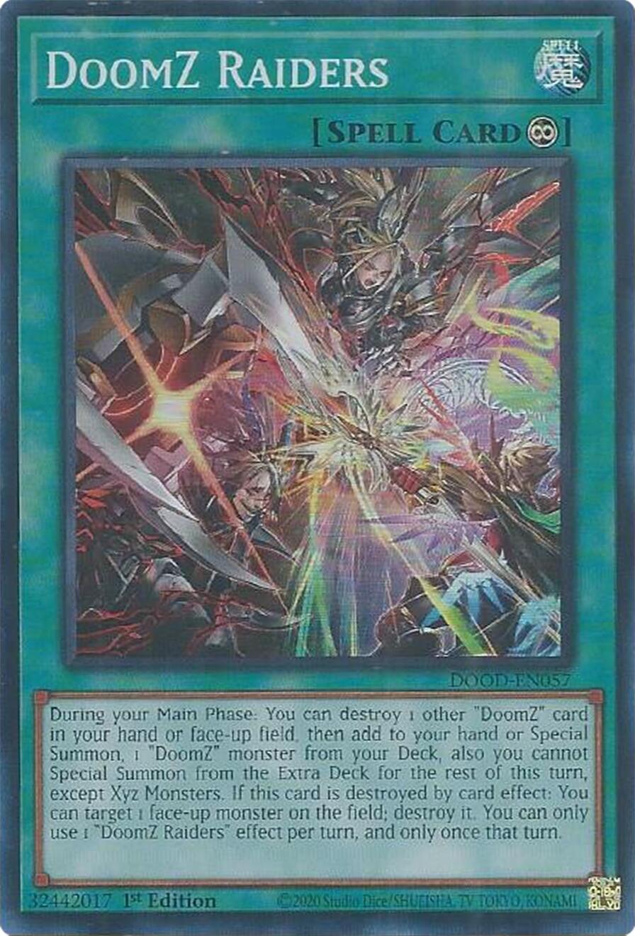 DoomZ Raiders [DOOD-EN057] Super Rare | Gear Gaming Bentonville