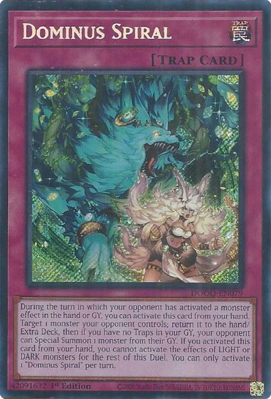 Dominus Spiral [DOOD-EN079] Secret Rare | Gear Gaming Bentonville