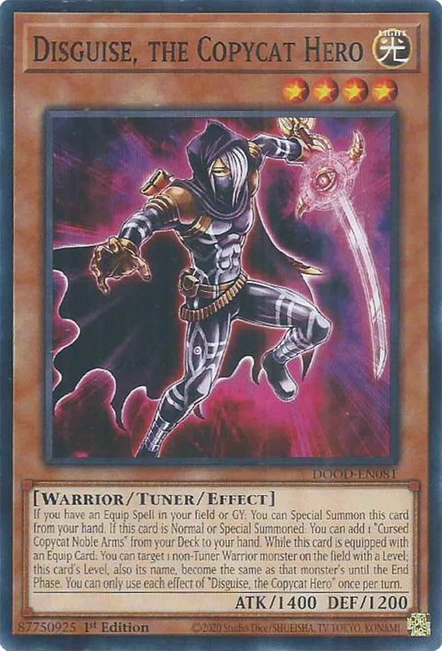 Disguise, the Copycat Hero [DOOD-EN081] Common | Gear Gaming Bentonville