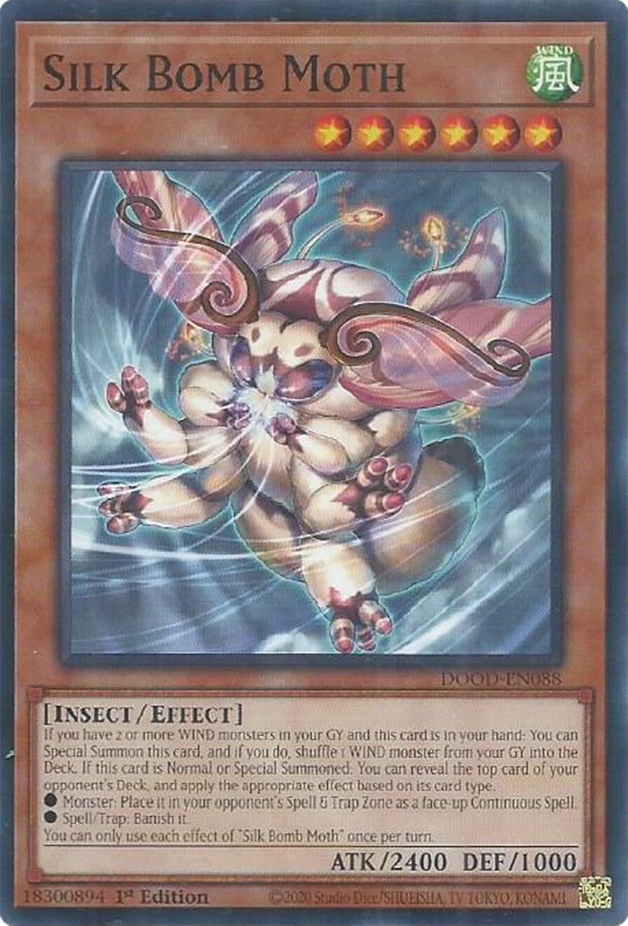 Silk Bomb Moth [DOOD-EN088] Common | Gear Gaming Bentonville