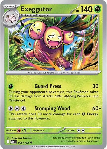 Exeggutor (005/132) [Mega Evolutions: Base Set] | Gear Gaming Bentonville