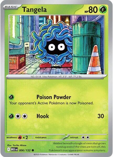 Tangela (006/132) [Mega Evolution: Base Set] | Gear Gaming Bentonville