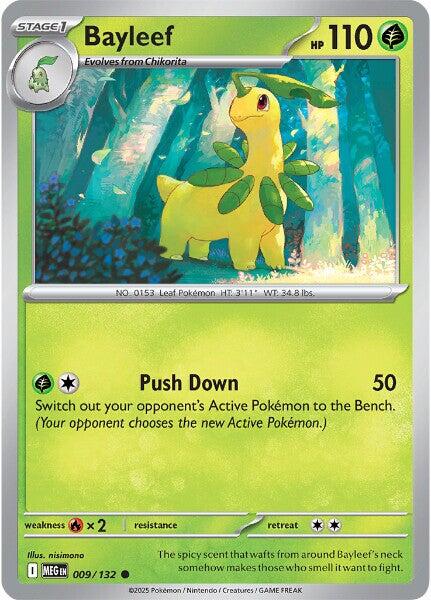 Bayleef (009/132) [Mega Evolution: Base Set] | Gear Gaming Bentonville