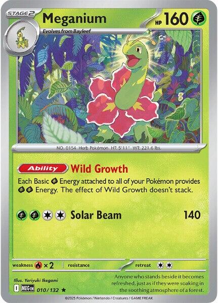 Meganium (010/132) [Mega Evolutions: Base Set] | Gear Gaming Bentonville