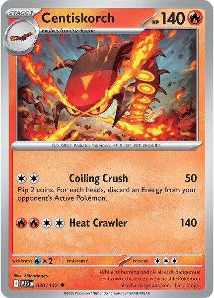 Centiskorch (030/132) [Mega Evolutions: Base Set] | Gear Gaming Bentonville