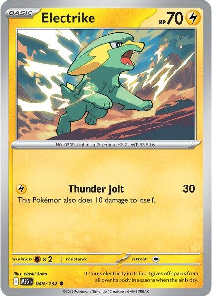 Electrike (049/132) [Mega Evolution: Base Set] | Gear Gaming Bentonville