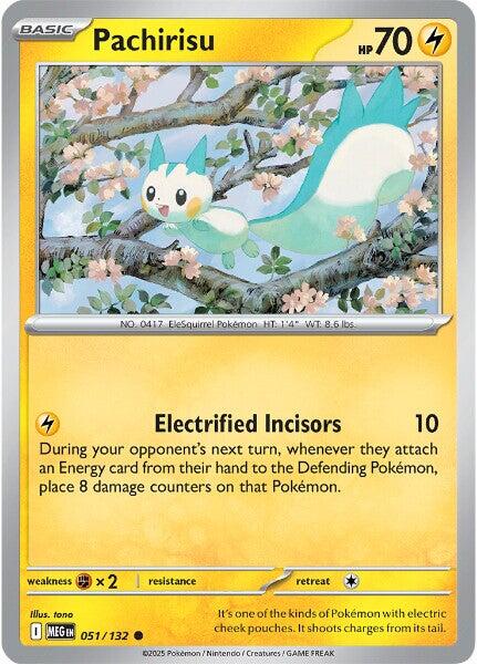 Pachirisu (051/132) [Mega Evolution: Base Set] | Gear Gaming Bentonville