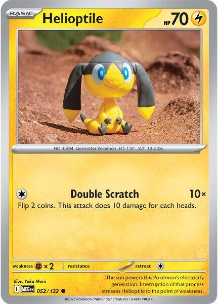Helioptile (052/132) [Mega Evolution: Base Set] | Gear Gaming Bentonville