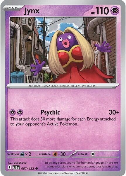 Jynx (057/132) [Mega Evolutions: Base Set] | Gear Gaming Bentonville