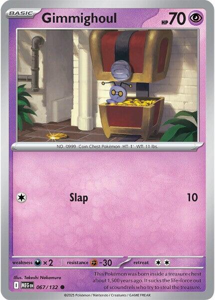 Gimmighoul (067/132) [Mega Evolution: Base Set] | Gear Gaming Bentonville