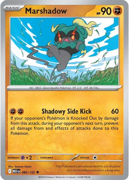 Marshadow (080/132) [Mega Evolution: Base Set] | Gear Gaming Bentonville
