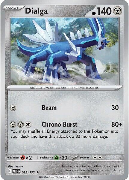 Dialga (095/132) [Mega Evolution: Base Set] | Gear Gaming Bentonville