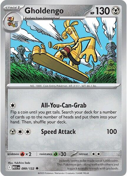 Gholdengo (099/132) [Mega Evolution: Base Set] | Gear Gaming Bentonville