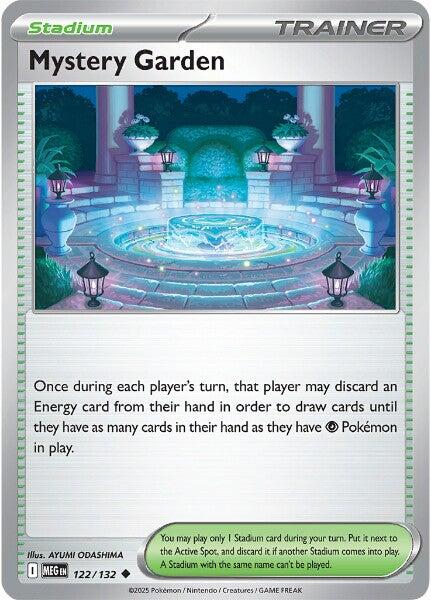 Mystery Garden (122/132) [Mega Evolution: Base Set] | Gear Gaming Bentonville