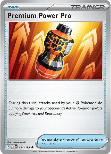 Premium Power Pro (124/132) [Mega Evolutions: Base Set] | Gear Gaming Bentonville