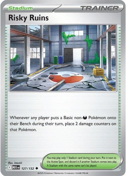 Risky Ruins (127/132) [Mega Evolution: Base Set] | Gear Gaming Bentonville