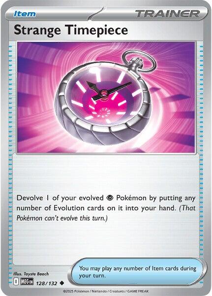 Strange Timepiece (128/132) [Mega Evolution: Base Set] | Gear Gaming Bentonville