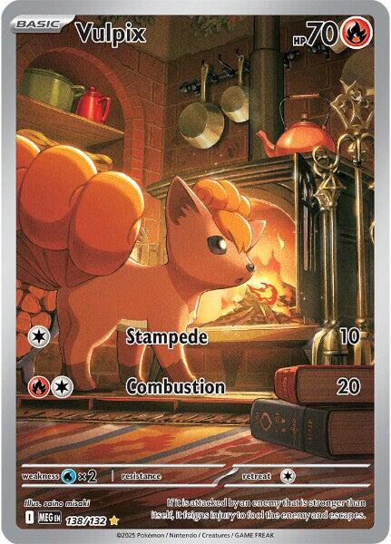 Vulpix (138/132) [Mega Evolutions: Base Set] | Gear Gaming Bentonville