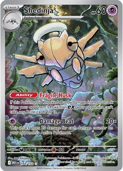 Shedinja (144/132) [Mega Evolutions: Base Set] | Gear Gaming Bentonville