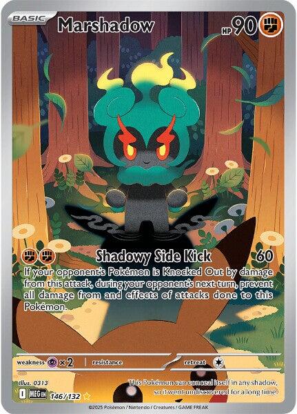Marshadow (146/132) [Mega Evolutions: Base Set] | Gear Gaming Bentonville