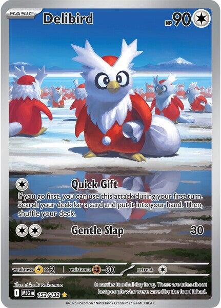 Delibird (152/132) [Mega Evolution: Base Set] | Gear Gaming Bentonville