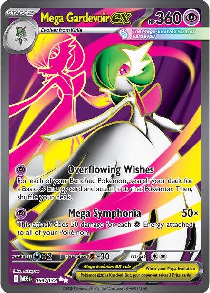 Mega Gardevoir ex (159/132) [Mega Evolutions: Base Set] | Gear Gaming Bentonville