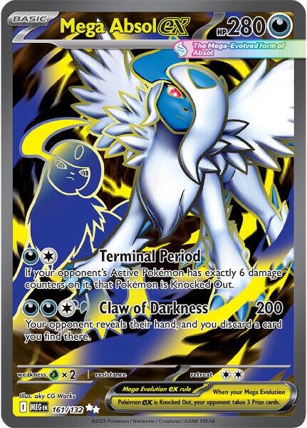 Mega Absol ex (161/132) [Mega Evolutions: Base Set] | Gear Gaming Bentonville