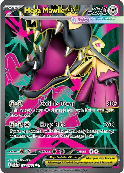 Mega Mawile ex (162/132) [Mega Evolution: Base Set] | Gear Gaming Bentonville